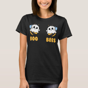 Boo Bees Women Funny Halloween Matching Ghoul Cost T-Shirt
