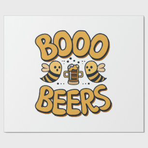 Boo Bees Wrapping Paper