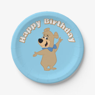 Boo-Boo Bear Arms Wide Paper Plate