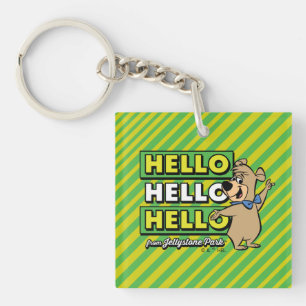 Boo-Boo Bear Hello Hello Hello From Jellystone Key Ring