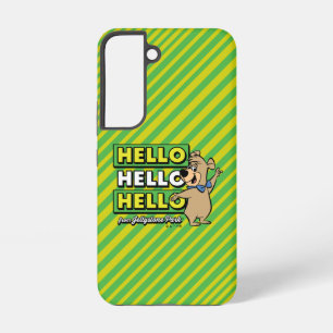 Boo-Boo Bear Hello Hello Hello From Jellystone Samsung Galaxy Case