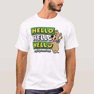 Boo-Boo Bear Hello Hello Hello From Jellystone T-Shirt