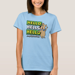 Boo-Boo Bear Hello Hello Hello From Jellystone T-Shirt
