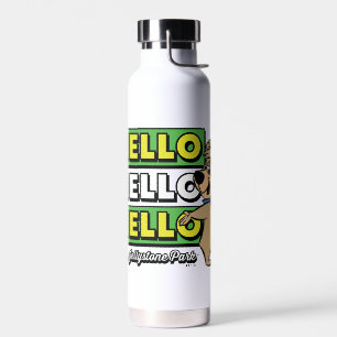 Boo-Boo Bear Hello Hello Hello From Jellystone Water Bottle