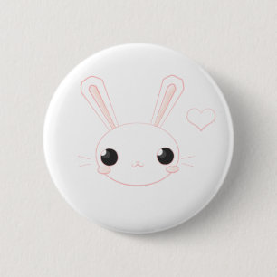 Boo-Boo Bunny Chan Button