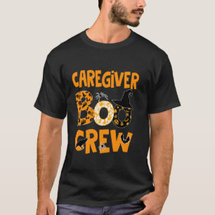 Boo Boo Crew Caregiver Halloween Ghost Costume Mat T-Shirt