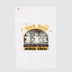 BOO BOO CREW CLASSIC NURSE HALLOWEEN T-SHIRT Overs Golf Towel