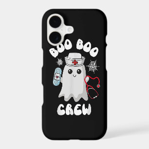 Boo Boo Crew Cute Nurse Ghost Funny Halloween