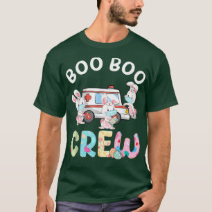 Boo Boo Crew Funny Bunny EMS EMT Paramedic Nurse E T-Shirt