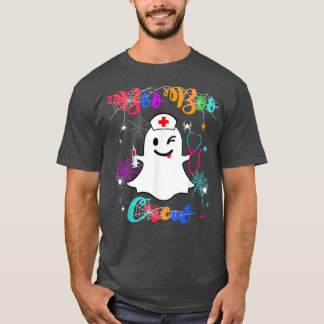 Boo Boo Crew Funny Ghost EMS EMT Paramedic Nurse H T-Shirt