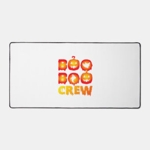Boo Boo Crew – Funny Halloween Nurse Ghosts Medica Desk Mat