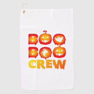 Boo Boo Crew – Funny Halloween Nurse Ghosts Medica Golf Towel