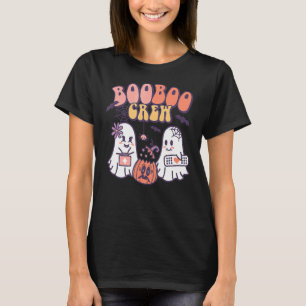 Boo Boo Crew Ghost Doctor Paramedic EMT Nurse Hall T-Shirt
