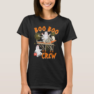 Boo Boo Crew Ghost Doctor Paramedic EMT Nurse Hall T-Shirt