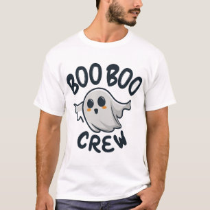 Boo Boo Crew Ghost Nurse Squad Halloween T-Shirt