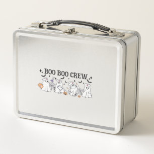 boo Boo Crew Halloween Classic T-Shirt Metal Lunch Box