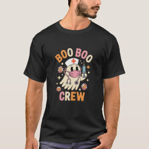 Boo Boo Crew Halloween Ghost Nurse Essential T-Shi T-Shirt