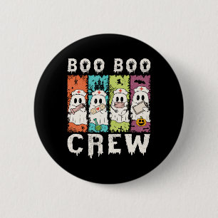 Boo Boo Crew Halloween Nurse 6 Cm Round Badge