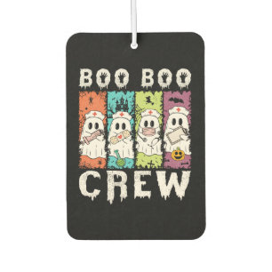 Boo Boo Crew Halloween Nurse Car Air Freshener