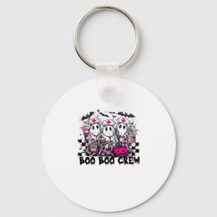 Boo Boo Crew Halloween Nurse Classic T-Shirt Key Ring