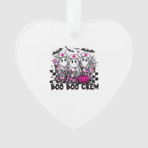 Boo Boo Crew Halloween Nurse Classic T-Shirt Ornament