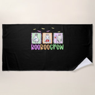 Boo Boo Crew Halloween Nurse Essential T-Shirt Beach Towel