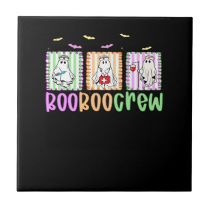 Boo Boo Crew Halloween Nurse Essential T-Shirt Ceramic Tile