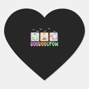 Boo Boo Crew Halloween Nurse Essential T-Shirt Heart Sticker