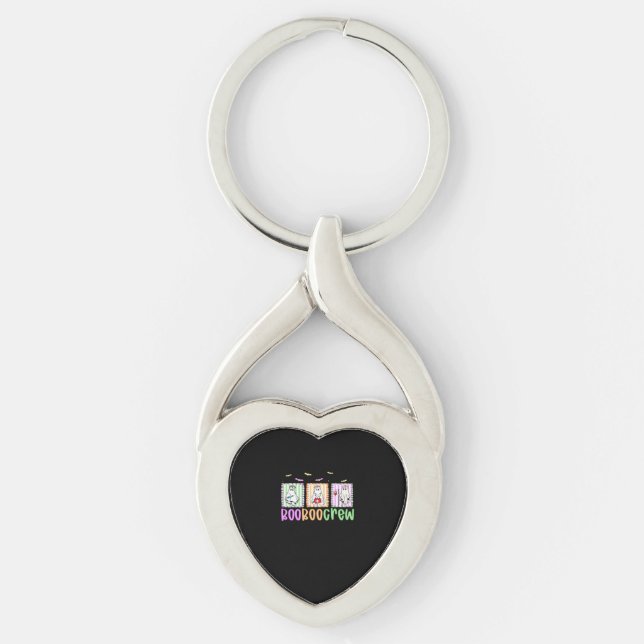 Boo Boo Crew Halloween Nurse Essential T-Shirt Key Ring (Front)