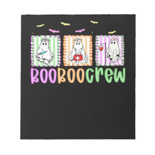 Boo Boo Crew Halloween Nurse Essential T-Shirt Notepad