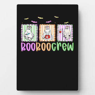 Boo Boo Crew Halloween Nurse Essential T-Shirt Plaque