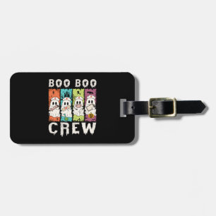 Boo Boo Crew Halloween Nurse Luggage Tag