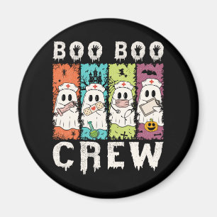 Boo Boo Crew Halloween Nurse Magnet