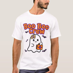 Boo Boo Crew Halloween Nurse T-Shirt