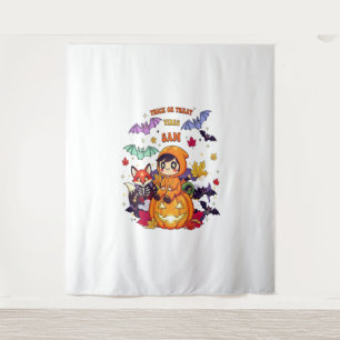 Boo Boo Crew Halloween Nurse Tapestry