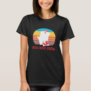 Boo Boo Crew Nurse Funny Ghost Halloween Classic T T-Shirt