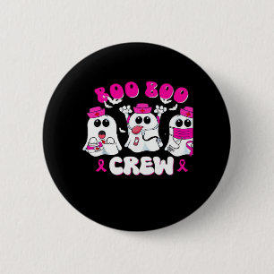 Boo Boo Crew Nurse Halloween Costume Ghost Breast  6 Cm Round Badge