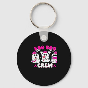Boo Boo Crew Nurse Halloween Costume Ghost Breast  Key Ring