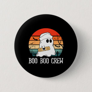 Boo Boo Crew Nurse Halloween Nurse For Women  6 Cm Round Badge