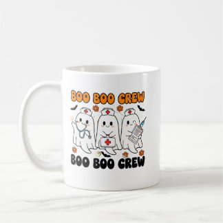 Boo Boo Crew Nurse Halloween Nurse for Women Coffee Mug