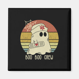 Boo Boo Crew Nurse Halloween Nurse For Women  Magnet