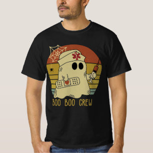 Boo Boo Crew Nurse Halloween Nurse for Women Men T-Shirt