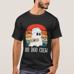 Boo Boo Crew Nurse Halloween Nurse For Women T-Shirt