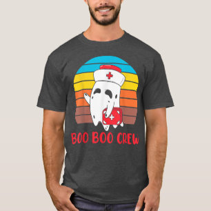 Boo Boo Crew Nurse Halloween Nursing CNA RN LPN Wo T-Shirt