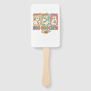 Boo boo crew nurse halloween shirt nurse shirting  hand fan