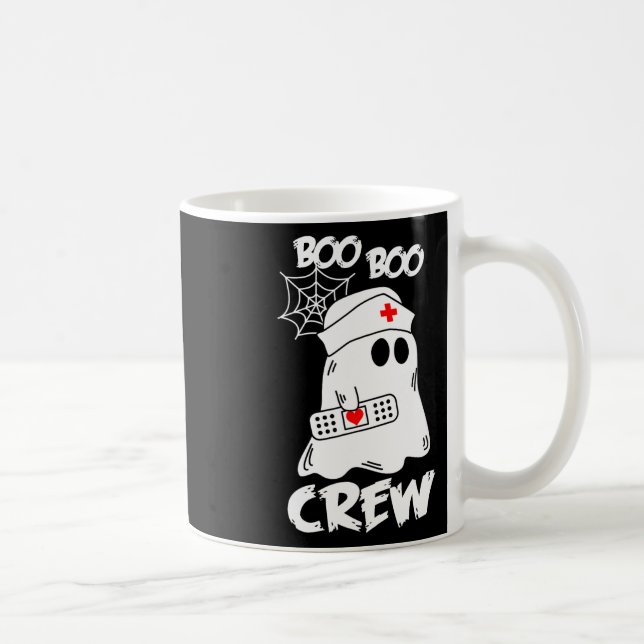 Boo Boo Crew Nurse Shirts Halloween Nurse Shirts F Coffee Mug (Right)