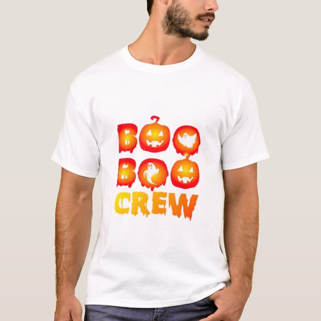 Boo Boo Crew Oversized T-Shirt (Front)