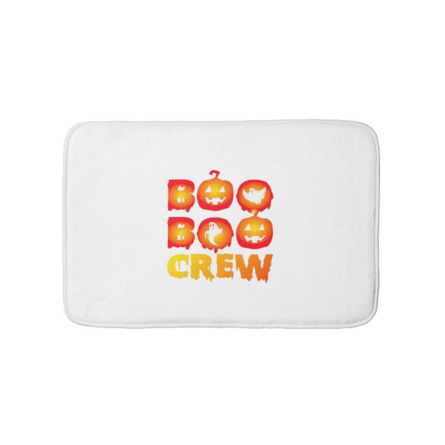 Boo Boo Crew Oversized T-Shirt Bath Mat (Front)