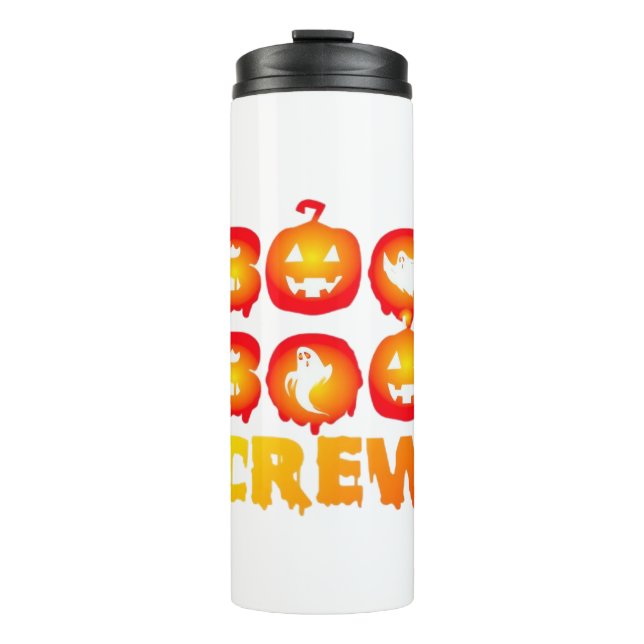 Boo Boo Crew Oversized T-Shirt Thermal Tumbler (Front)