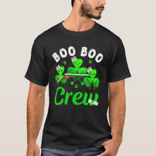 Boo Boo Crew Paramedic EMT Nurse St Patricks Day S T-Shirt